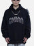 Thermal Discoloration Flame Print Hoodie