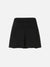 Dark Babes High-waisted Leather Pleated Skirt