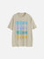 Nostalgic Colorful Letters Washed Cotton Graphic Tee