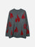 Red Fire Flame with Chain Knitted Sweater
