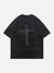 Cross Washed Cotton Graphic Tee