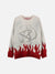 Flame Magic Circle Knitted Sweater