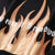 Fire Flame Print Sweatshirt
