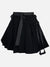 Techwear Personality Belt High Waist Pleated Skirt